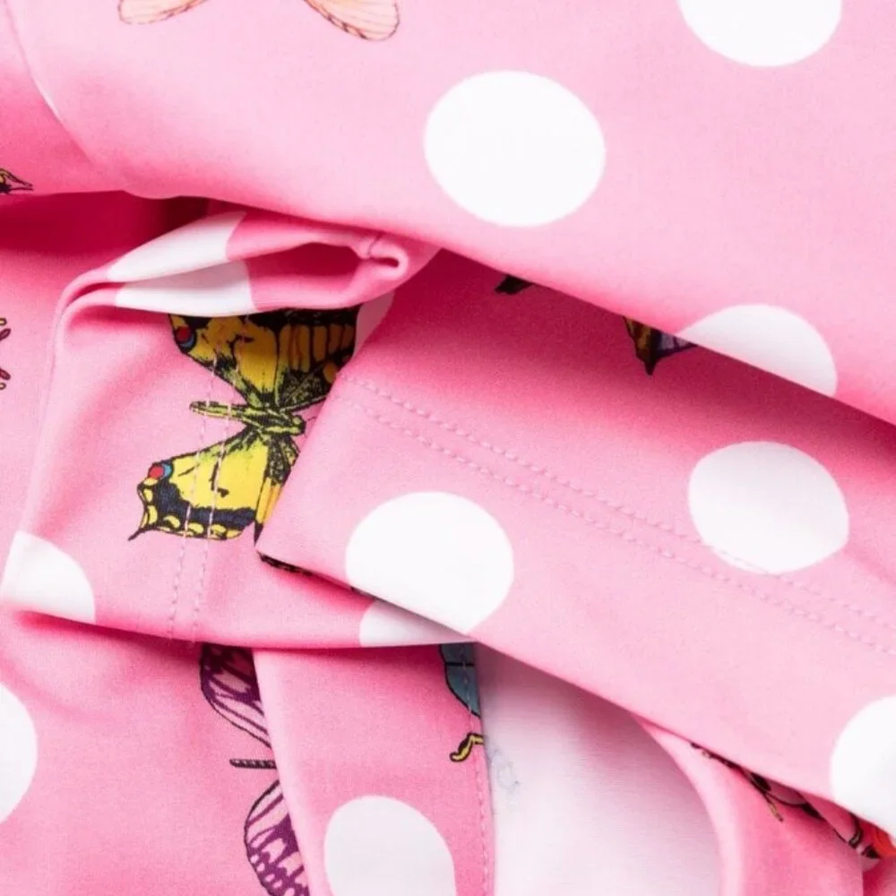 NEW!  Limited Versace x Dua Lipa Butterfly Leggings - size 38 - Picture 4 of 4